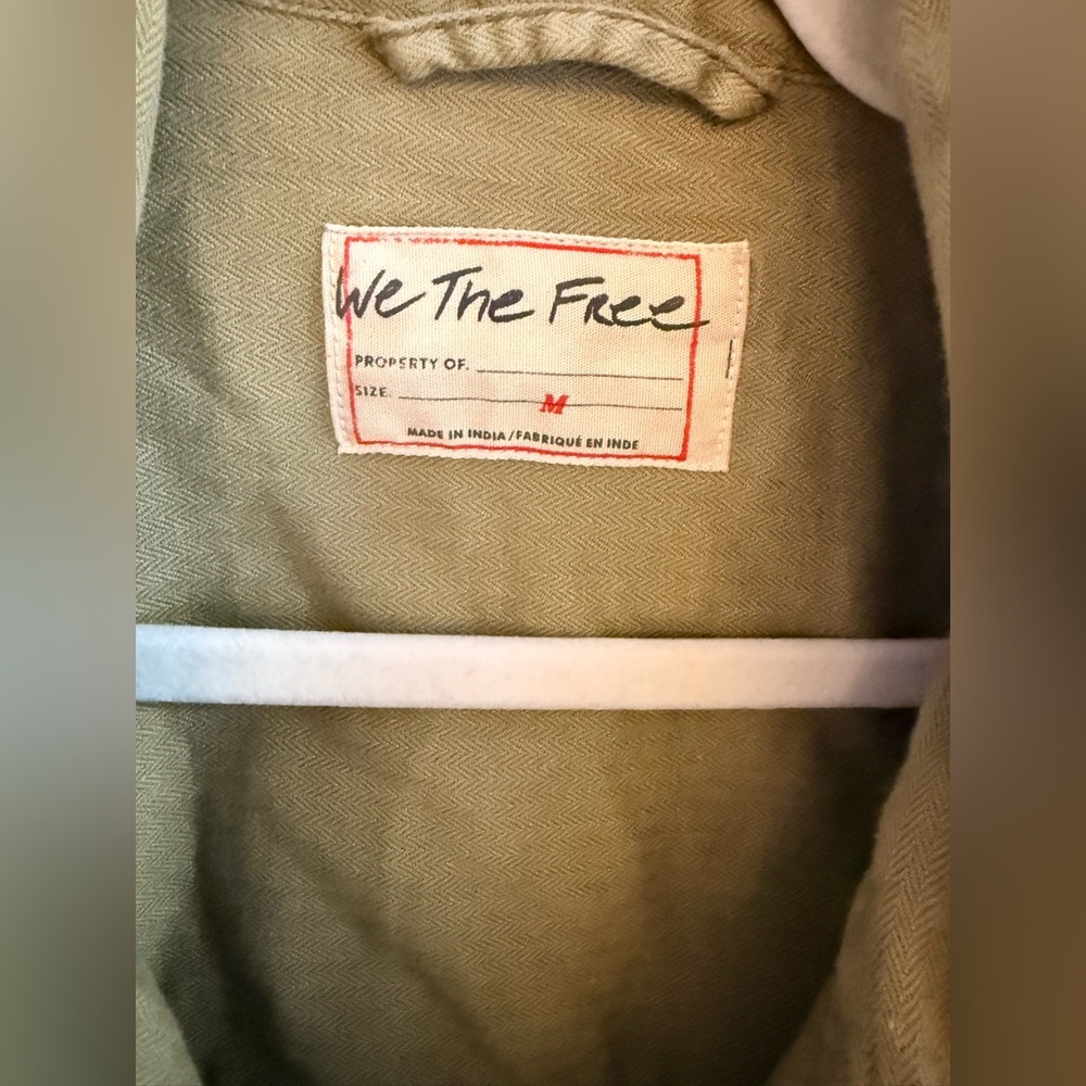 Free People womens Arya Utility Jacket M - Picture 4 of 5